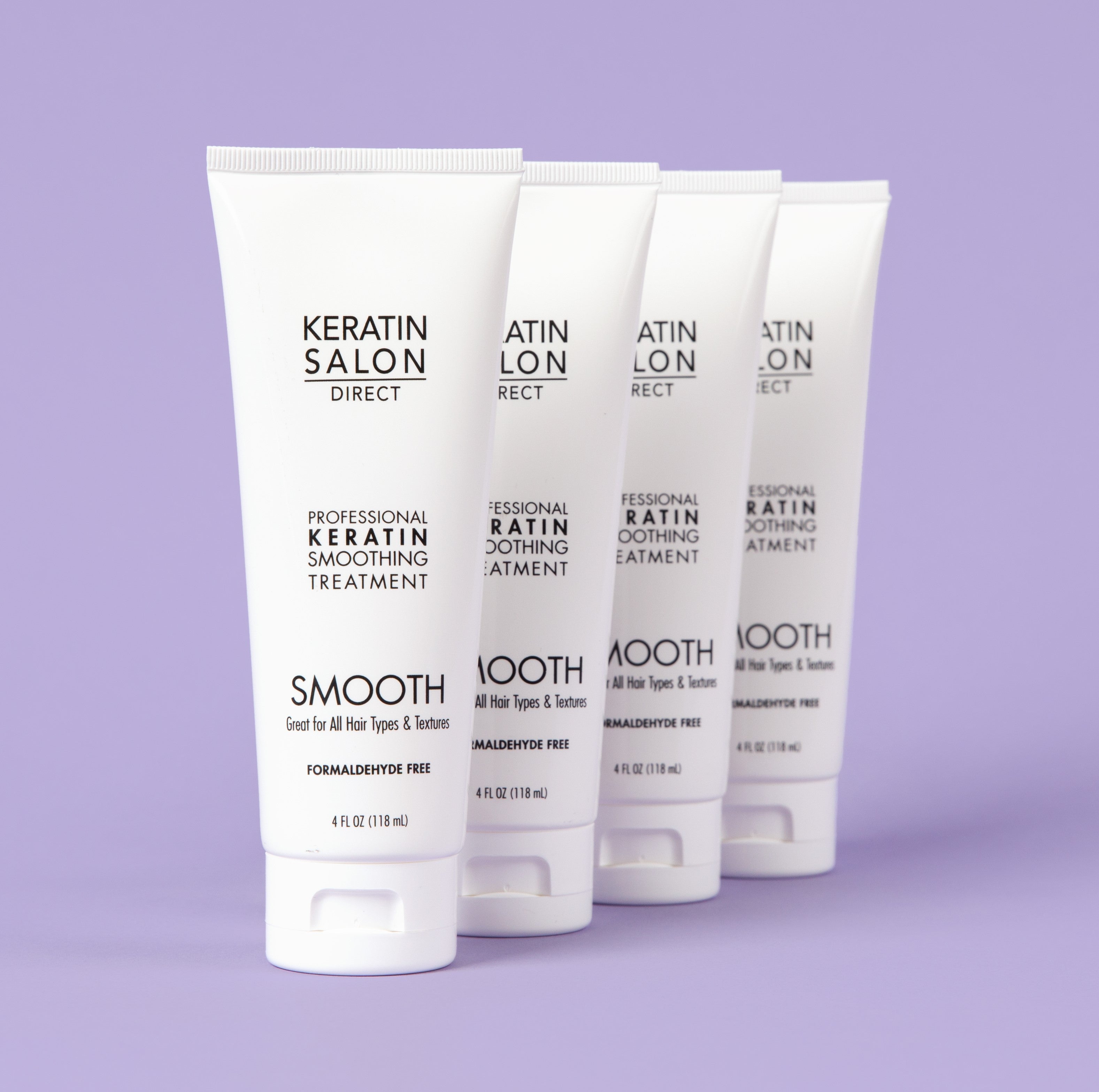 Four pack KSD SMOOTH Keratin Salon Direct