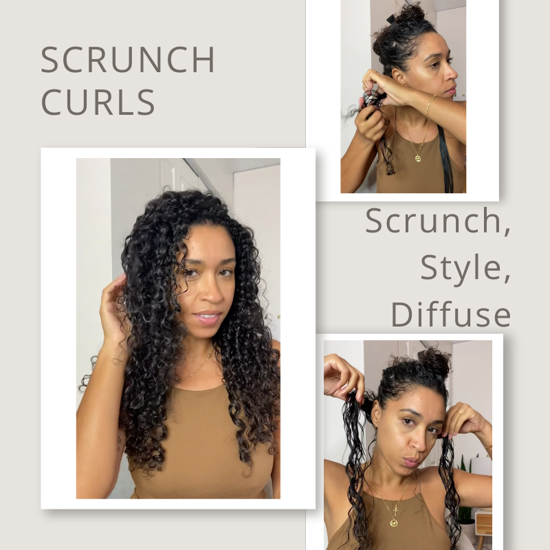 Hair Scrunching: How to scrunch your hair in easy steps
