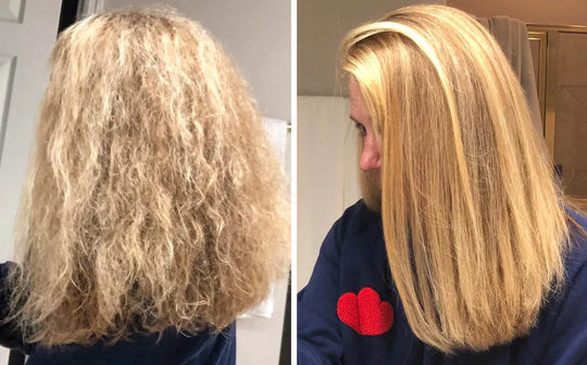 Keratin Treatment at home SMOOTH softer straighter frizz