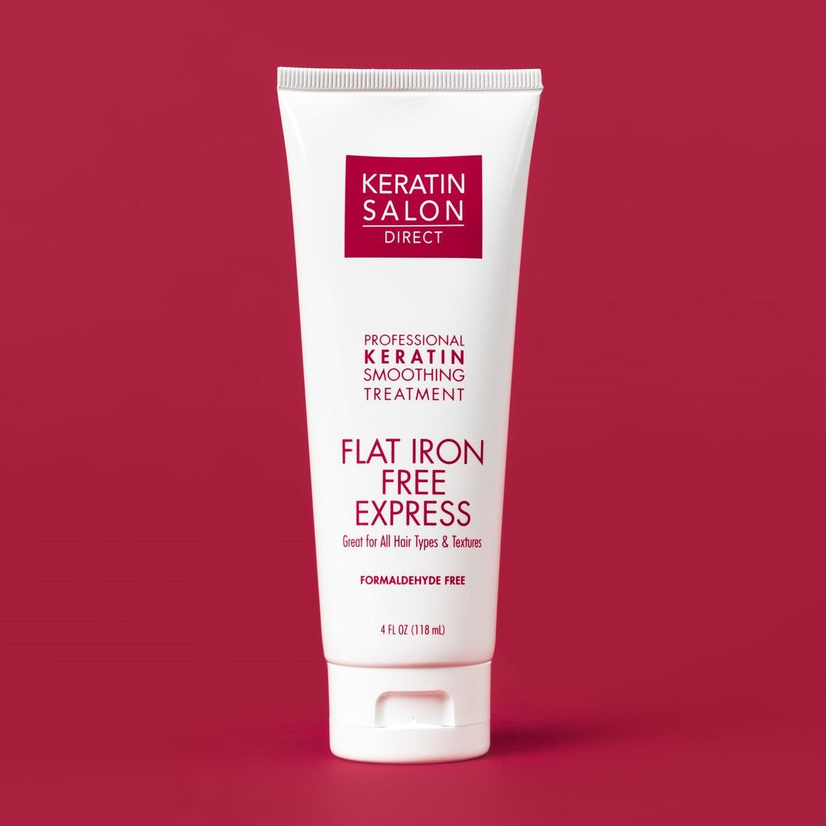 Flat Iron Free Express Keratin Treatment tube